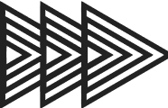 Abstract layered arrow pattern.